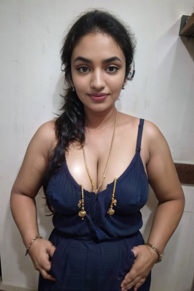 Malvika-Nair-Blouse-cleavage-with-Thaaali.jpg